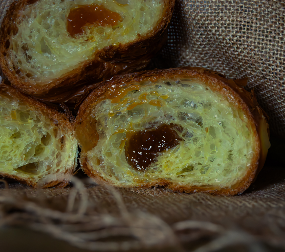 croissant ripieno fatto in casa